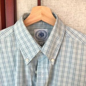 Men's Blue Checkered Shirt